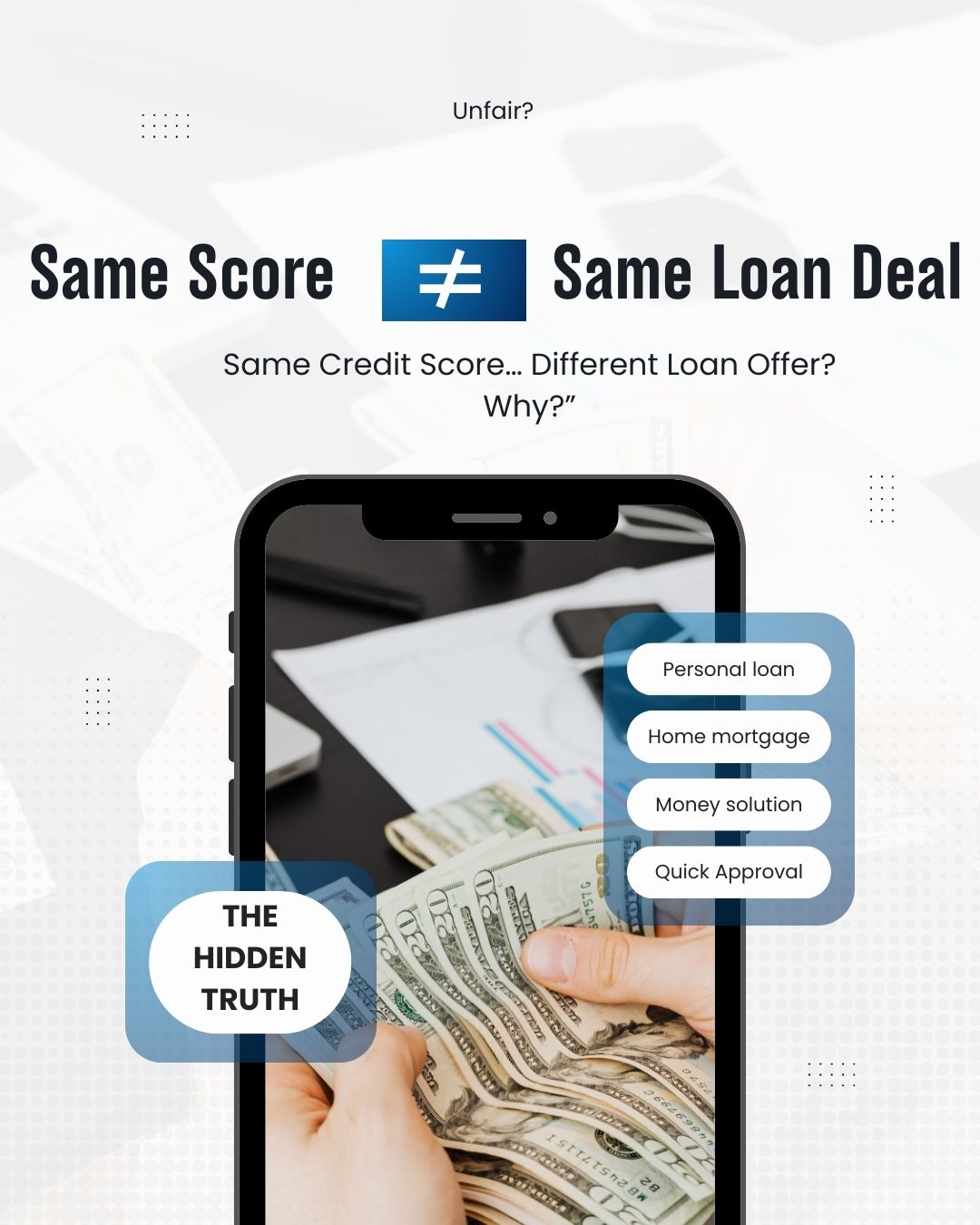 Why Two People With the Same Credit Score Get Different Loan Offers (Hidden Factors Explained)